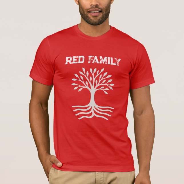 Camiseta Liverpool Red Family Bella+Canvas Jersey Short (Frente)