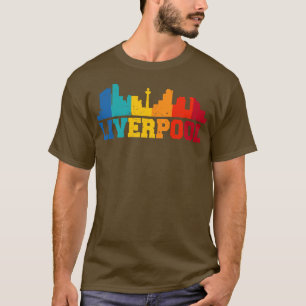 Camiseta Liverpool Retro Skyline UK