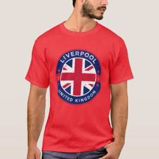 Camiseta Liverpool UK Union Jack Heritage Music boy