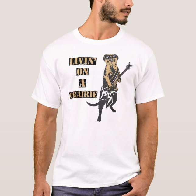 Camiseta Livin em uma pradaria (Frente)