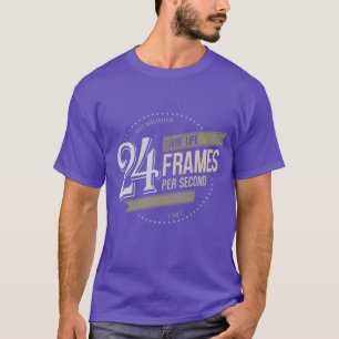Camiseta Livin Life 24 Quadros por Segundo presente