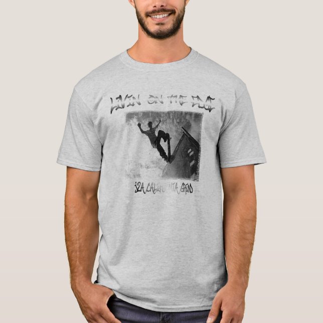 Camiseta Livin na borda (Frente)