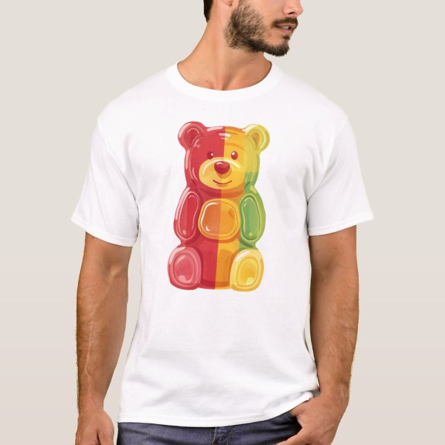 Camiseta LIVIYA - Urso Gummy (Frente)