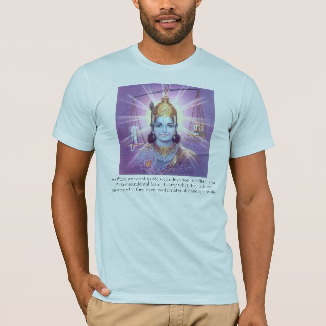 Camiseta Livrando-se de desejos materiais, para o senhor (Frente)