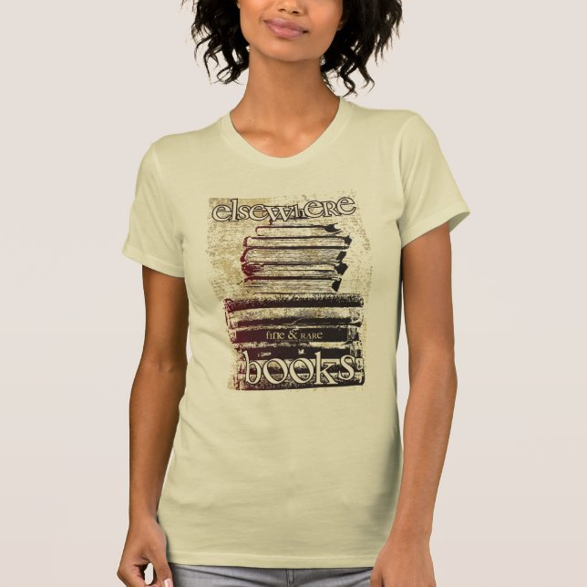Camiseta Livraria Elsewhere (Frente)