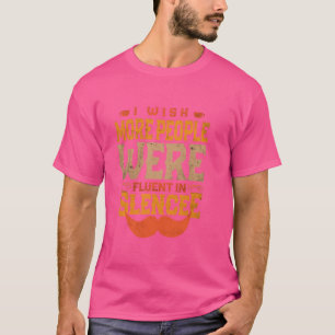 Camiseta Livraria Engraçada Silêncio Humor Fofoca Rumor Pia