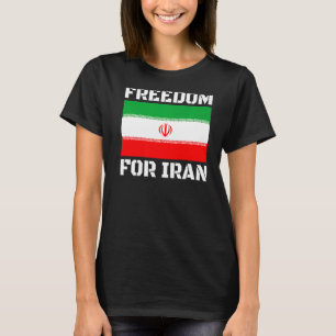 CAMISETA LIVRE BANDEIRA IRÃ AMA LIBERDADE PERSA PARA O IRÃ