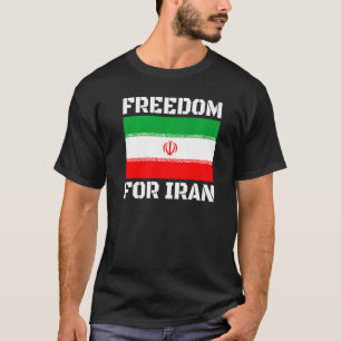 CAMISETA LIVRE BANDEIRA IRÃ AMA LIBERDADE PERSA PARA O IRÃ