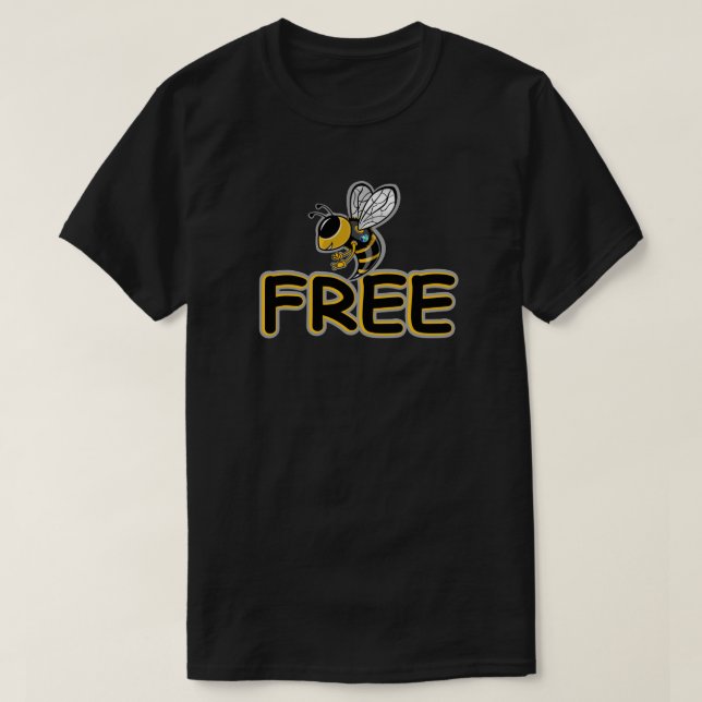 CAMISETA LIVRE DAS ABELHAS (Frente do Design)