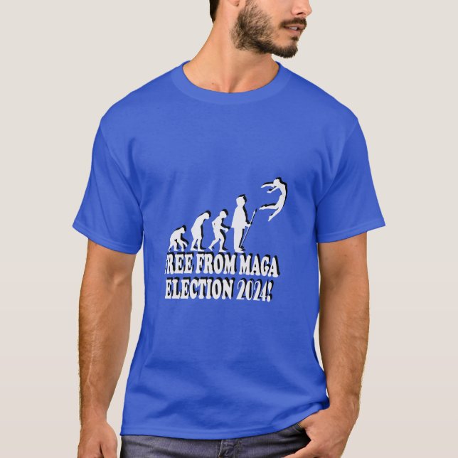 CAMISETA LIVRE DAS ELEIÇÕES DE MAGA 2024 (Frente)