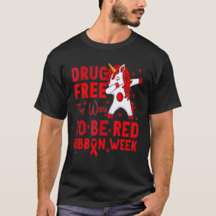 Camiseta Livre de Drogas O Caminho a Ser Semana de Conscien