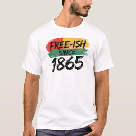 Camiseta Livre Desde 1865, As Vidas Negras Importam
