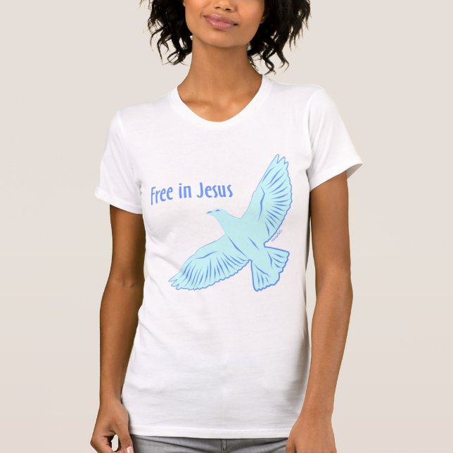 Camiseta Livre em Jesus (a luz) (Frente)