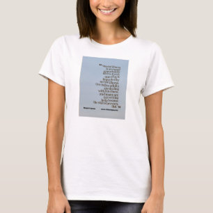 Camiseta Livre o estigma para a doença mental. Um em 5