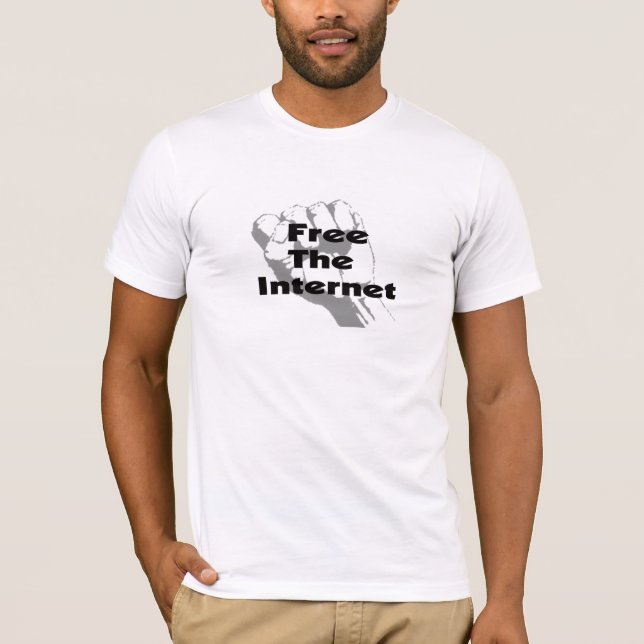 Camiseta Livre o Internet (Frente)