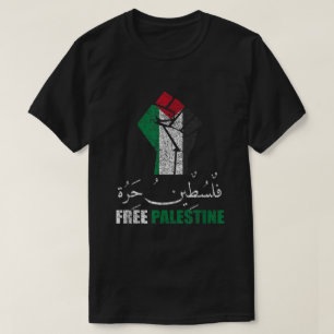 Camiseta Livre Palestina Árabe apoio Palestina e Gaza