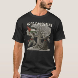 Camiseta Livre Palestina – Raízes da Liberdade