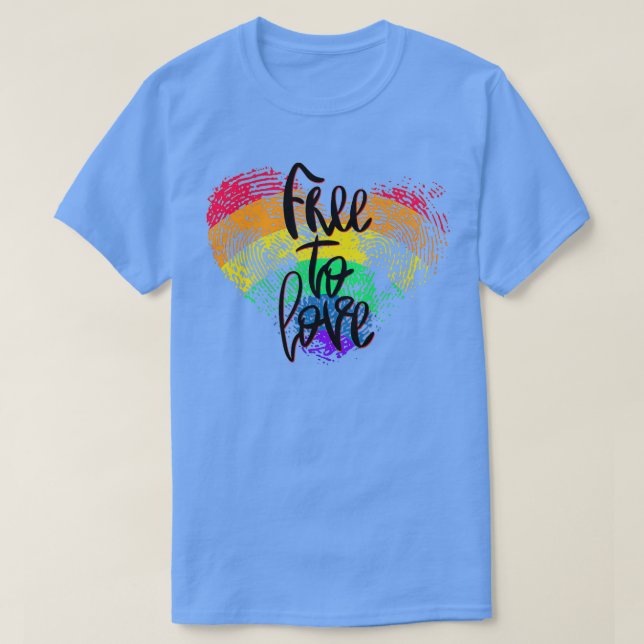 Camiseta Livre Para Amar (Frente do Design)