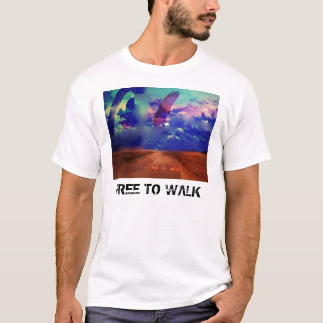 CAMISETA LIVRE PARA ANDAR (Frente)