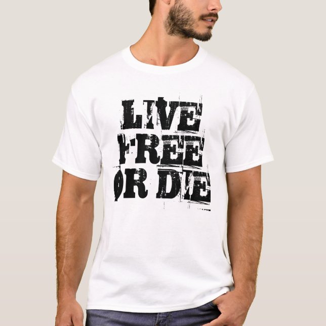 Camiseta Livres vivos ou morrem (Frente)