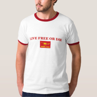 Camiseta Livres vivos ou morrem - liberdade de Burma
