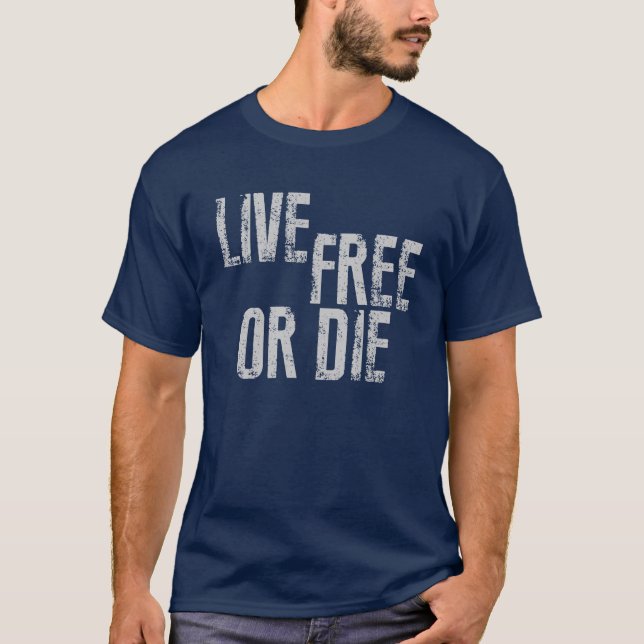 Camiseta Livres vivos ou morrem t-shirt (Frente)