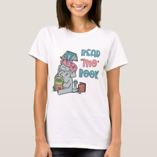 Camiseta Livro A Day Ler Mais Livro Sobre O Bookworm