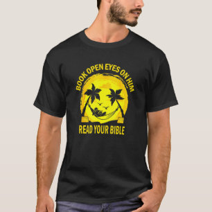 Camiseta Livro Abrir Olhos Em Sua Vintage