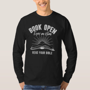 Camiseta Livro Abrir Olhos Sobre Ele
