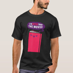 Camiseta Livro Adaptação Televisão Filmes Lidos em Cinema