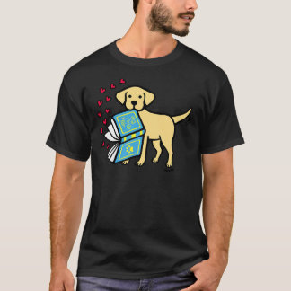 Camiseta Livro Amarelo Labrador Do Amor