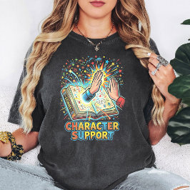 Camiseta Livro de Apoio ao Personagem High Five Humor