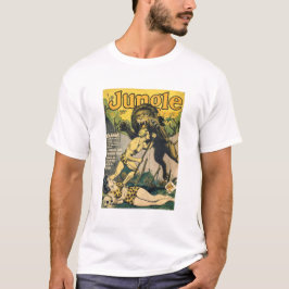Camiseta Livro de banda desenhada do Vintage Lion