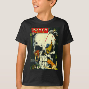 Camiseta Livro de banda desenhada Monster Poster Horror