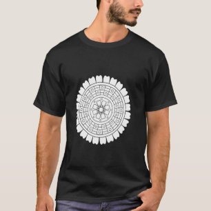 Camiseta Livro de Colorir Flor