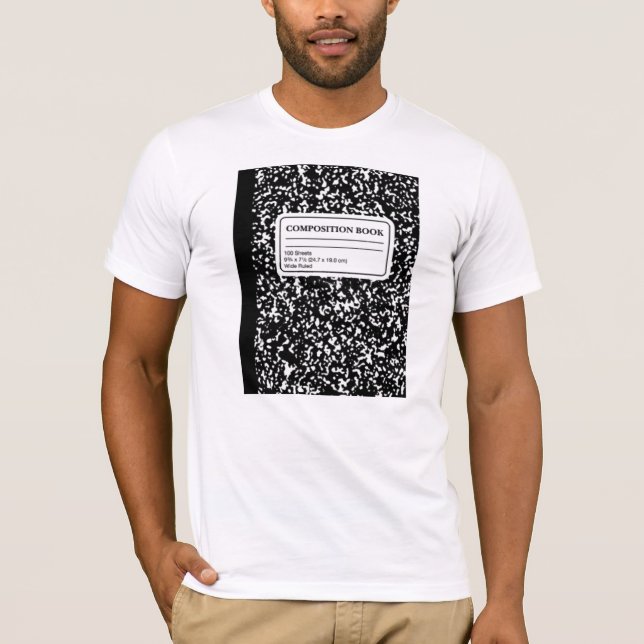 Camiseta Livro de Composição/Professora Estudante (Frente)
