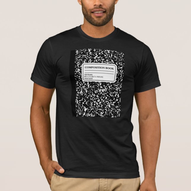 Camiseta Livro de Composição/Professora Estudante (Frente)