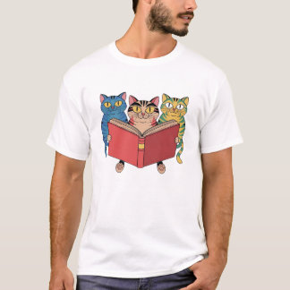 Camiseta Livro de gatos