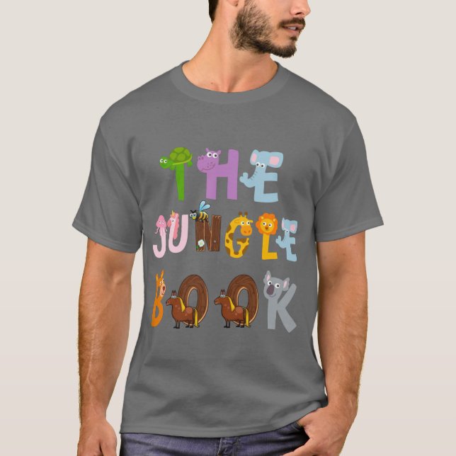 CAMISETA LIVRO DE JUNGLE (Frente)