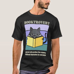 Camiseta Livro de Leitor de Mistério Aconchegante de Gato d