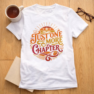 Camiseta Livro de Leitura de Apenas Um Capítulo Engraçado
