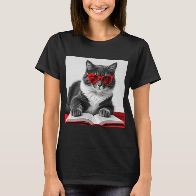 Camiseta Livro de Leitura de Cat (Frente)