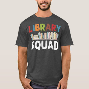 Camiseta Livro de Leitura do Creme Bibliotecário do Esquadr