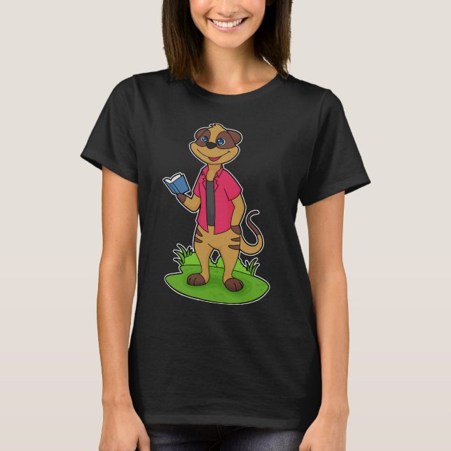 Camiseta Livro de Leitura Meerkat (Frente)