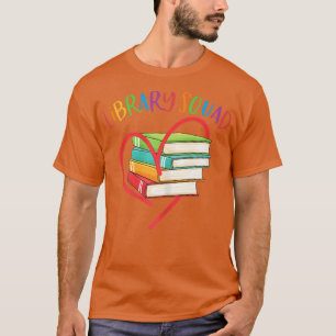 Camiseta Livro de Livros Bibliotecários do Esquadrão de Bib