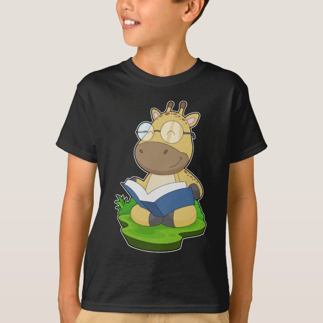 Camiseta Livro de Nerd Giraffe (Frente)
