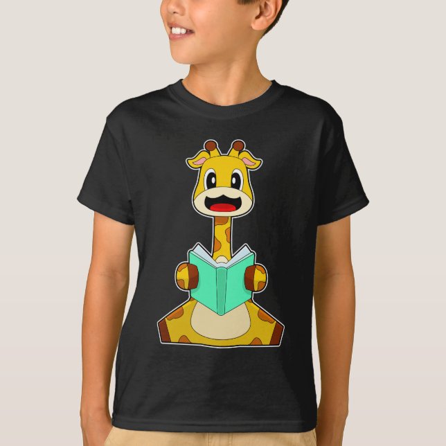 Camiseta Livro de Nerd Giraffe (Frente)