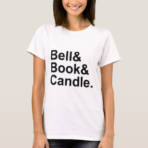 Camiseta Livro de Sinais e Vela Excomunhão por Anátema