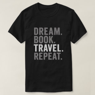 Camiseta Livro de Sonhos Viagem Citar Arte