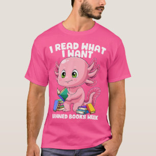 Camiseta Livro do Axolote I Leio o Que Eu Quero Bicho-da-se